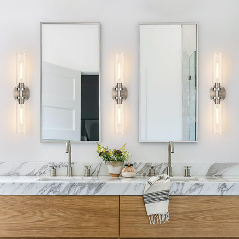 Indoi hallways sconce set of two providing balanced corridor lighting