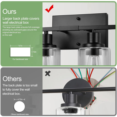 Indoi metal mounting ring ensures durability and a clean finish.