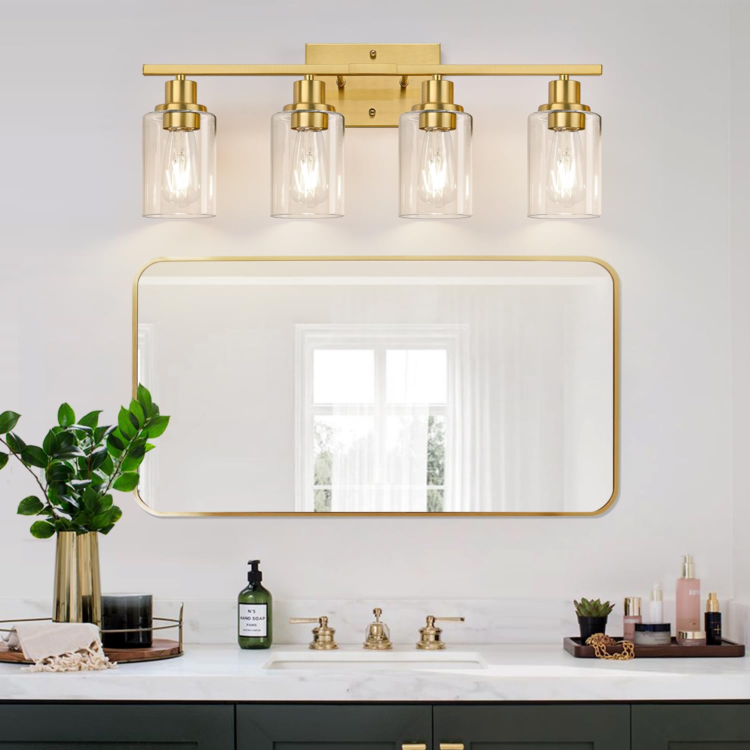 Indoi reversible mounting allows upward or downward lighting configuration