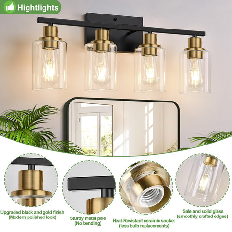 Indoi wall light in metal body provides durable, long-lasting bathroom decor.