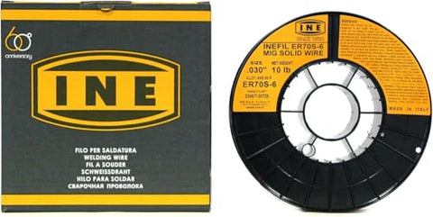 INEFIL ER70S-6 spool welding bead demonstrates clean bead appearance and low spatter