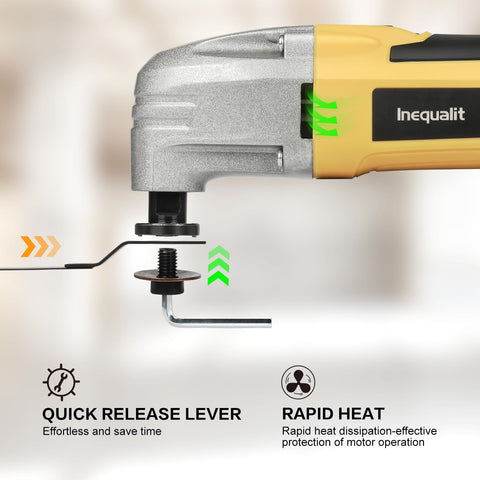Inequalit quick access changes simplify tool setup between tasks