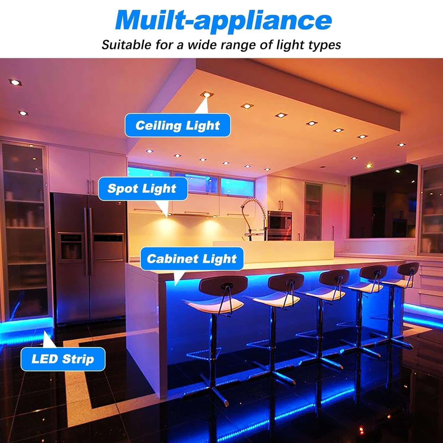 Inexaccessories LED driver wiring labels simplify installation in tight spaces