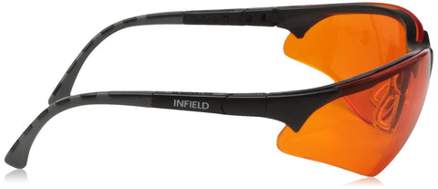 Infield Terminator UV-400 lightweight frame designed for all day wear