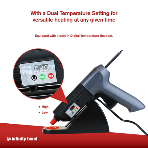 Infinity PUR 3000 FLEX 50 cordless mode enables reach for large surfaces