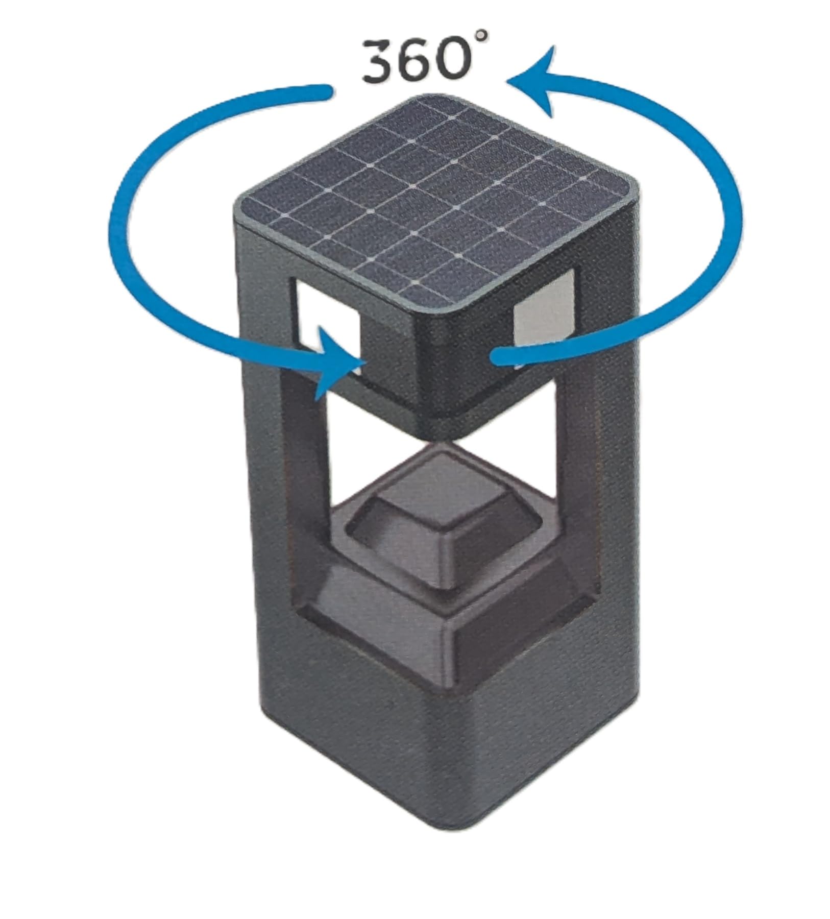 Infinity X1 solar-powered no-wiring design for easy backyard setup