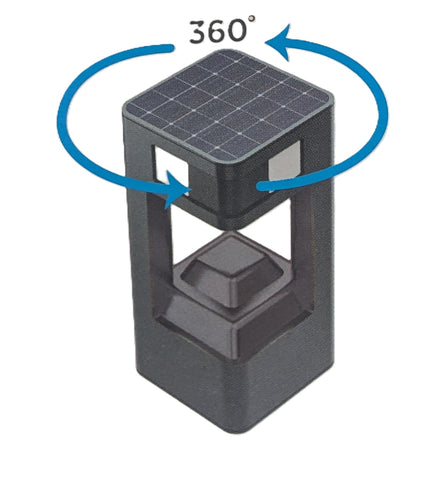 Infinity X1 solar-powered no-wiring design for easy backyard setup