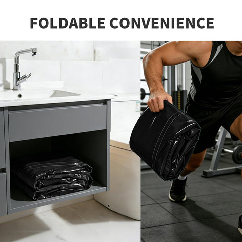 Inflatoast dimensions 62.2x37.4x17.72 inches for ample water depth.