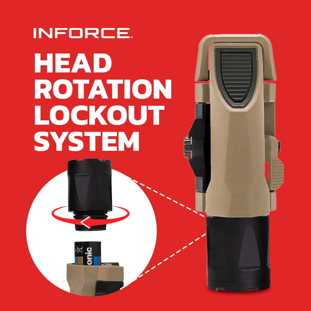 Inforce Gen 3 WML White Light glass reinforced nylon construction.