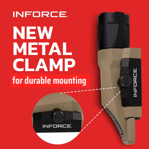 Inforce Gen 3 WML White Light lockout mode saves battery.