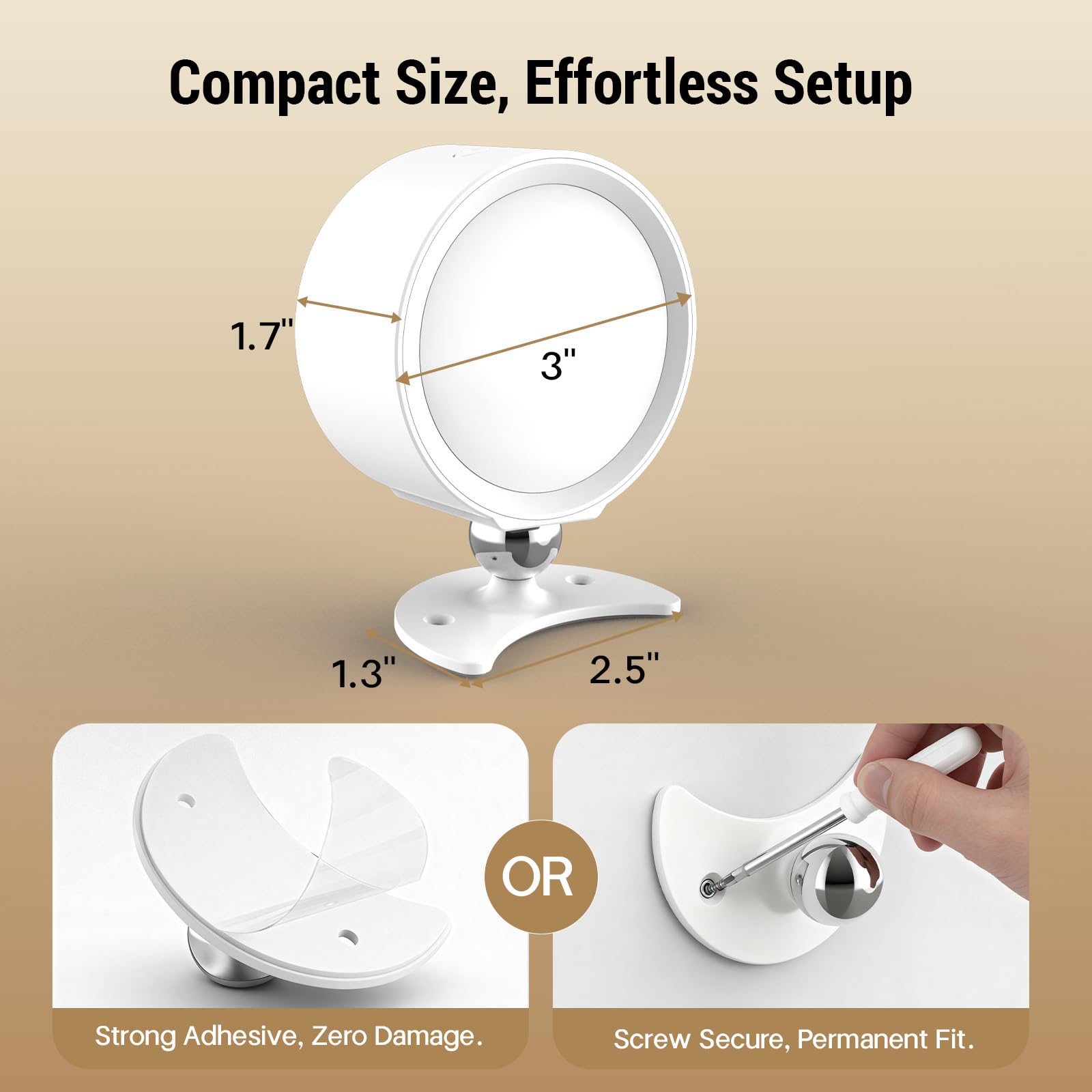 InfraRay sconce auto-off timer for energy saving and night use