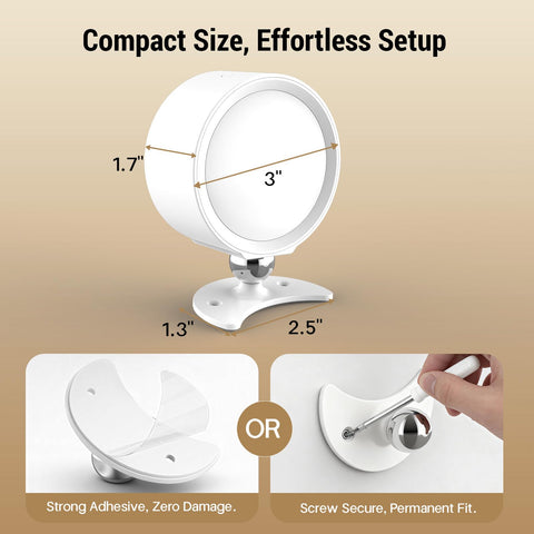 InfraRay sconce auto-off timer for energy saving and night use
