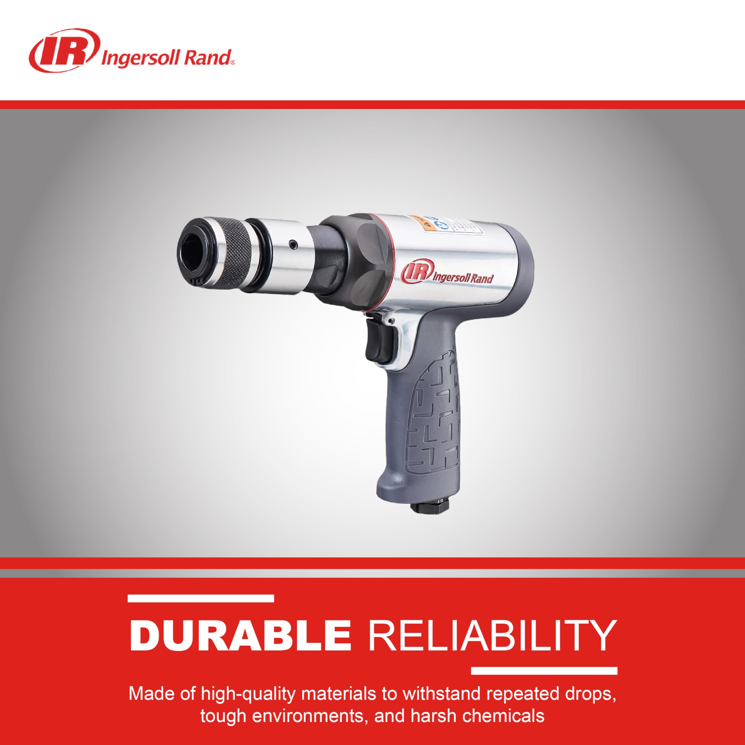 Ingersoll Rand 123MAX swivel air inlet prevents hose twisting