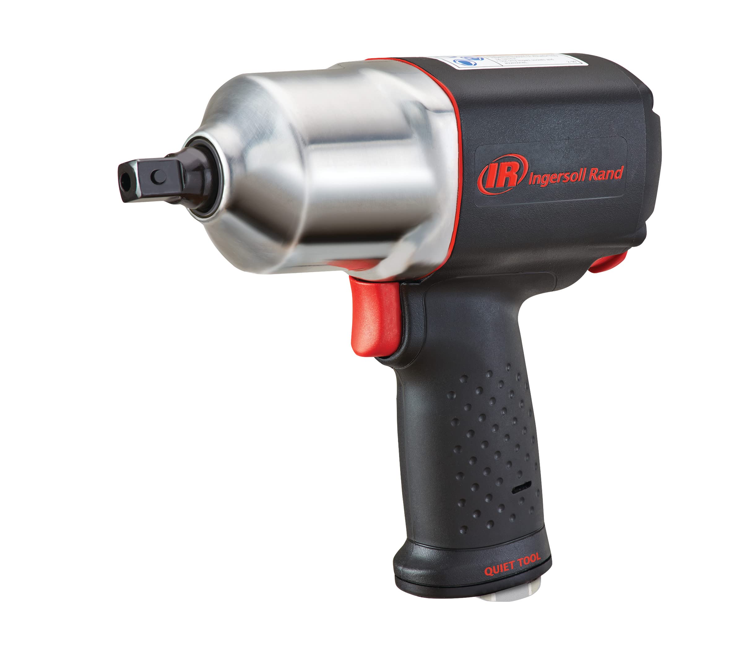 Ingersoll Rand 2135QXPA Quiet Tool technology reduces noise