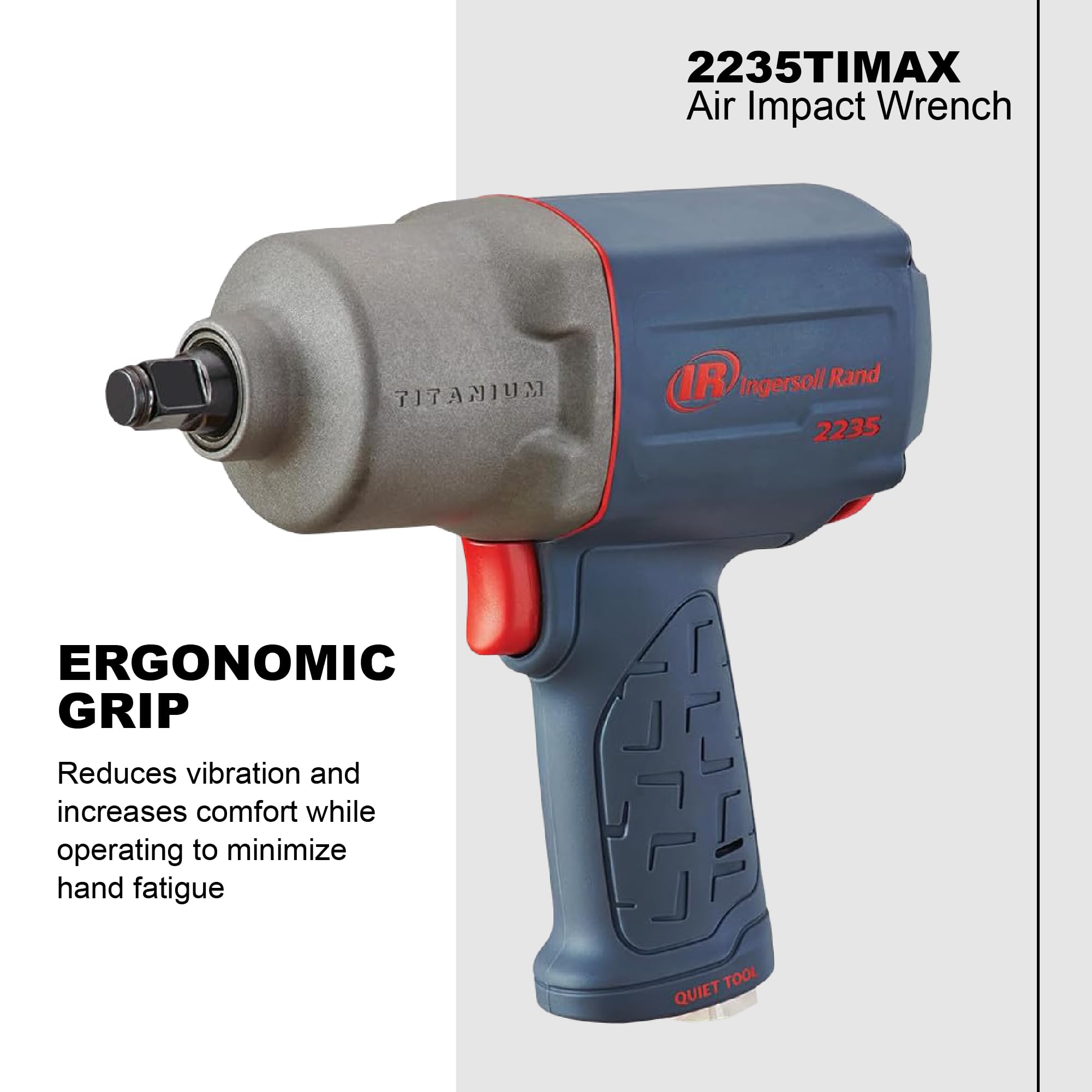 One-handed forward/reverse button on the 2235TiMAX increases efficiency