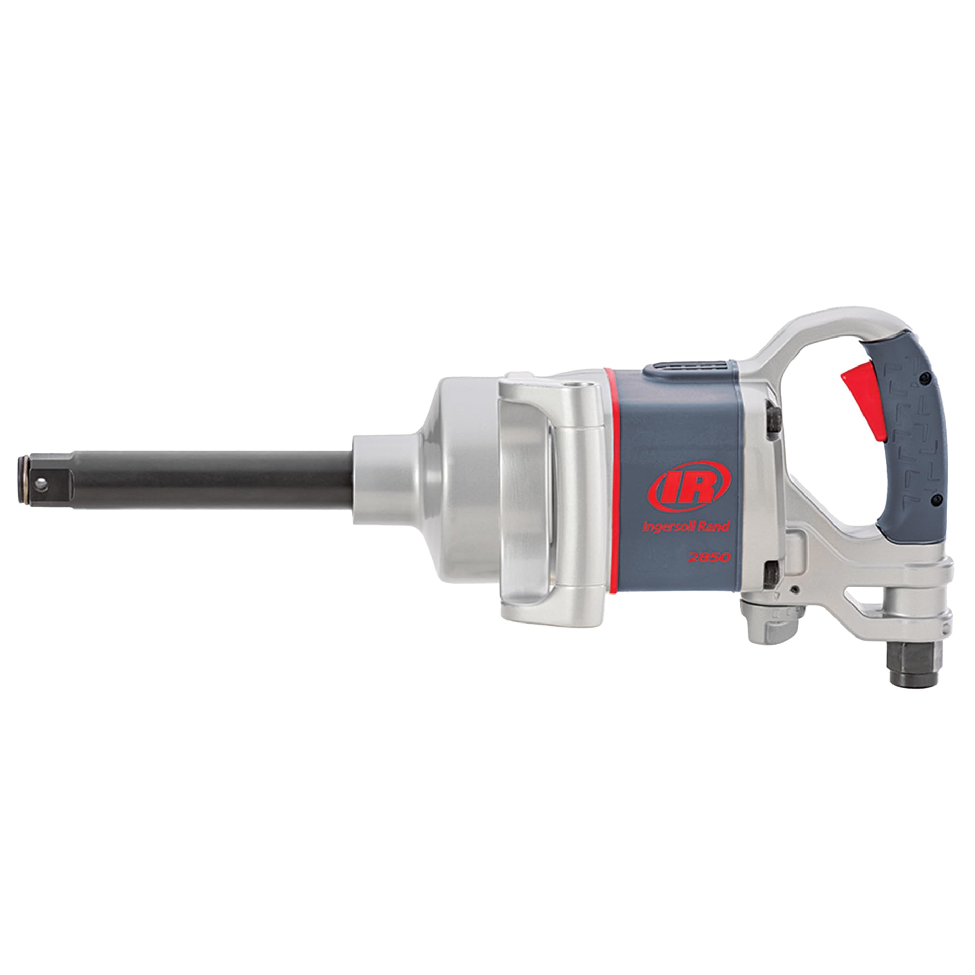 Ingersoll Rand 2850MAX-6 wrench with 6-inch extension for hard-to-reach fasteners.