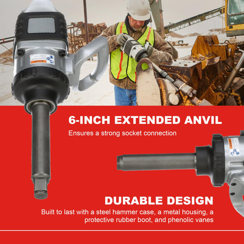 Ingersoll Rand 285B-6 dual-handles offer enhanced control