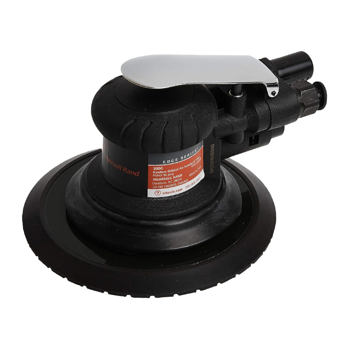 Ingersoll Rand 300G sander delivers swirl-free finish on wood and metal surfaces.