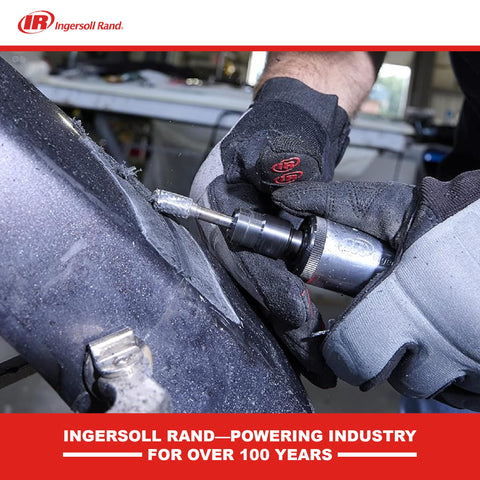 Ingersoll Rand 307B motor turning at 28,000 rpm for fast material removal
