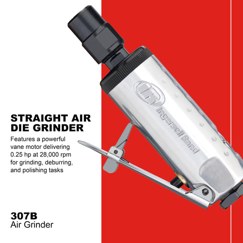 Ingersoll Rand 307B with aluminum housing for light, durable use