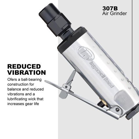 Ingersoll Rand 307B safety-lock throttle for controlled starts