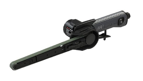 Ingersoll Rand 360-418 belt sander front view showing compact profile for tight spaces