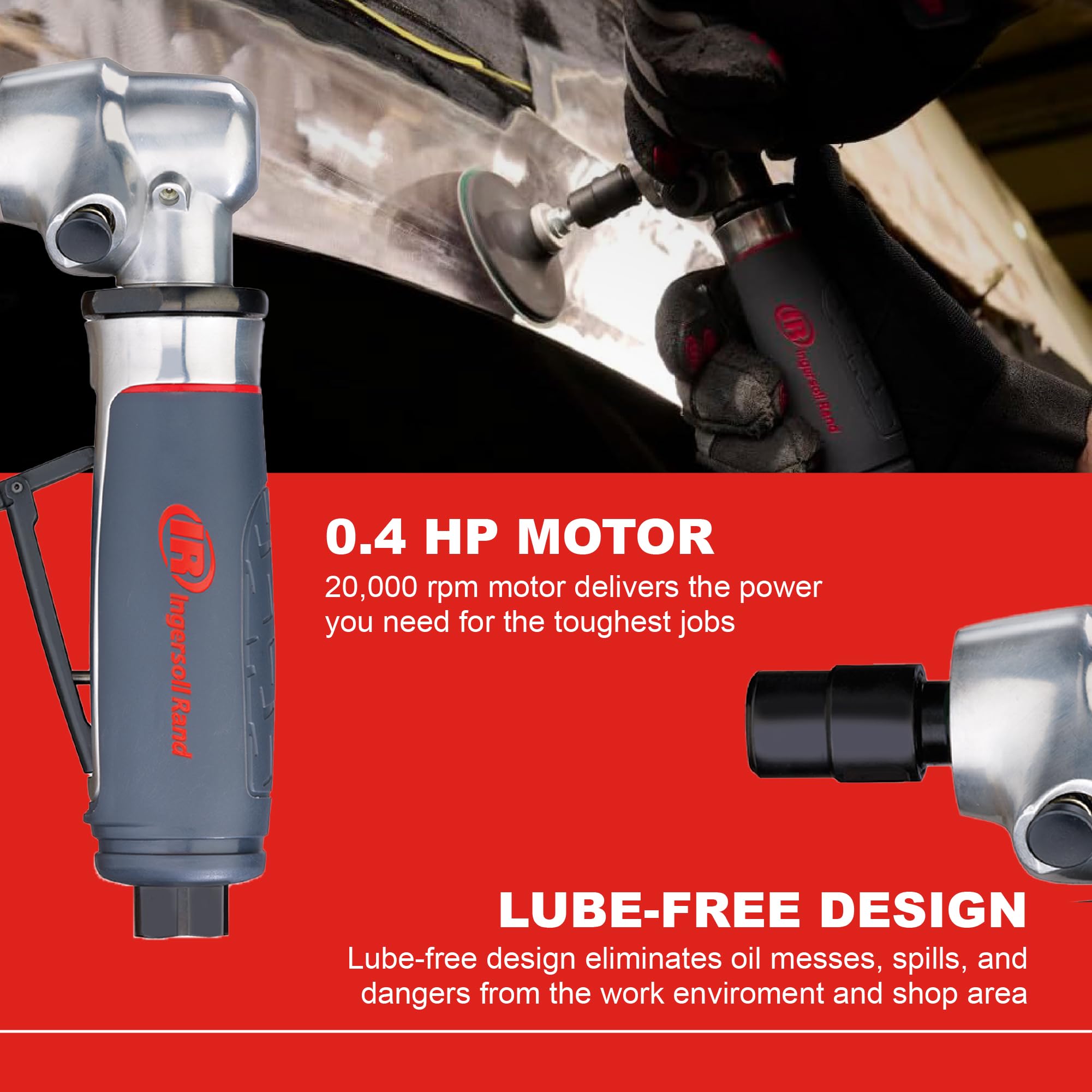 Ingersoll Rand 5102MAX 04-HP motor delivers reliable power for demanding tasks.
