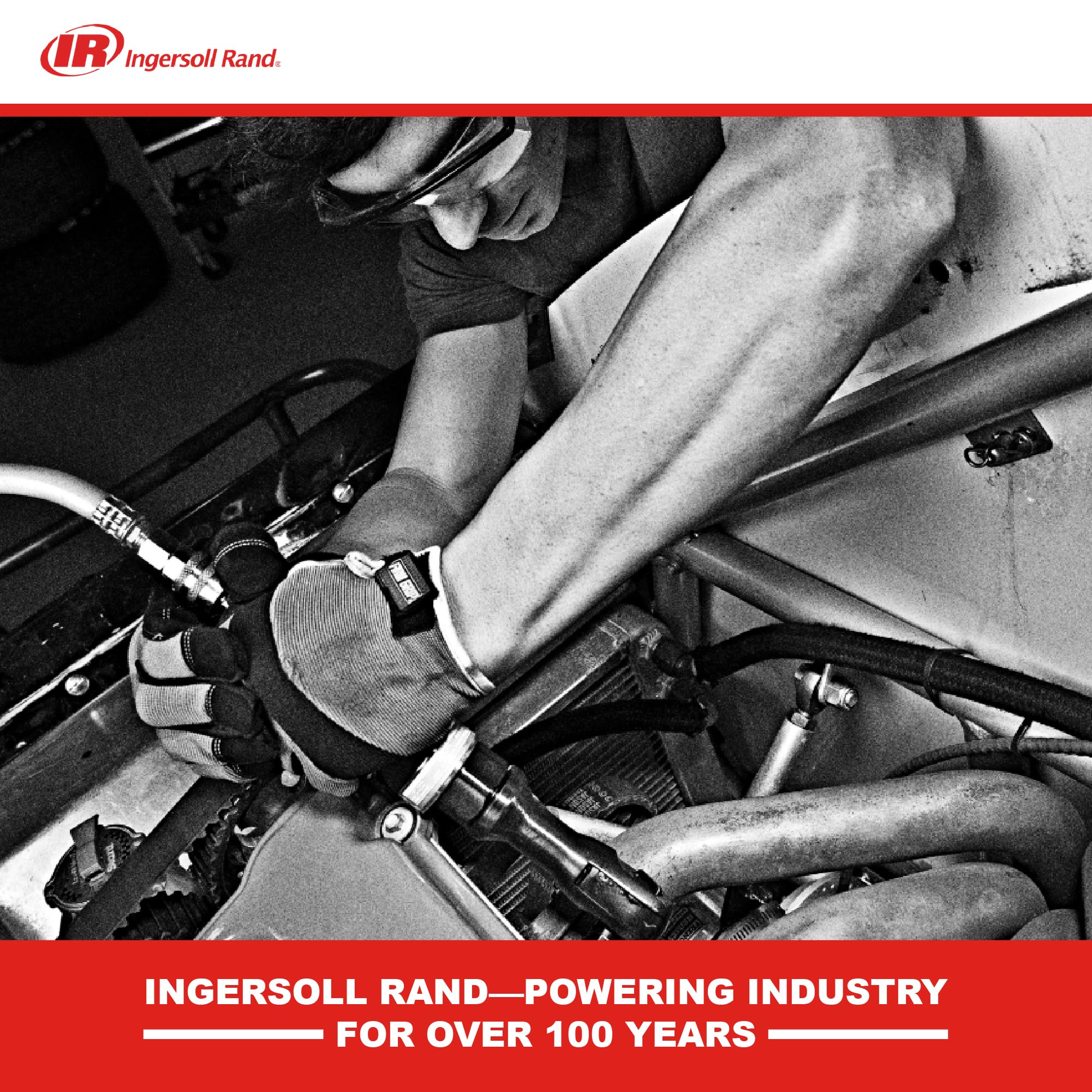 Ingersoll Rand EDV200 installation diagram illustrating mounting steps.