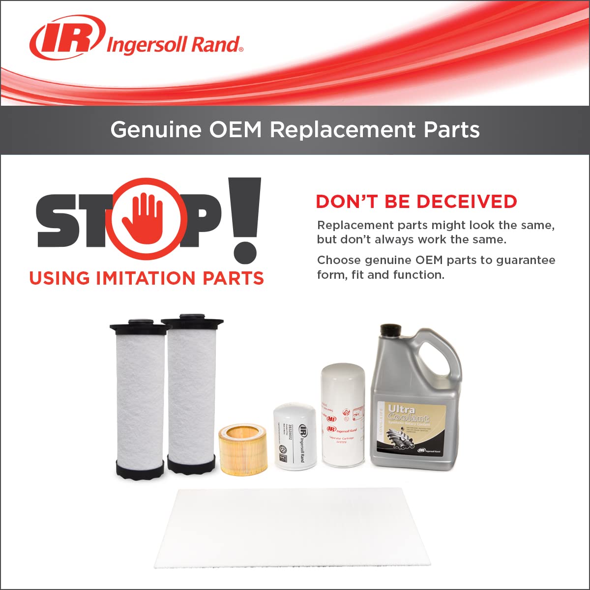 Ingersoll Rand pressure switch side shut off attachment