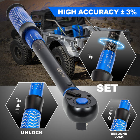 INGJER Upgrade torque wrench in case highlights safe storage and protected calibration.