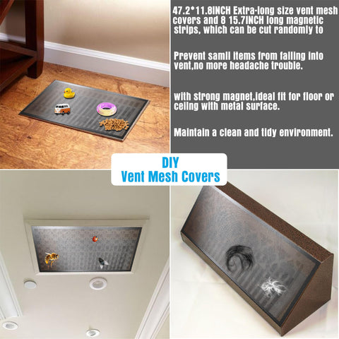 INITMMO magnetic strips 400x15mm securely attach to metal surfaces for easy DIY install.