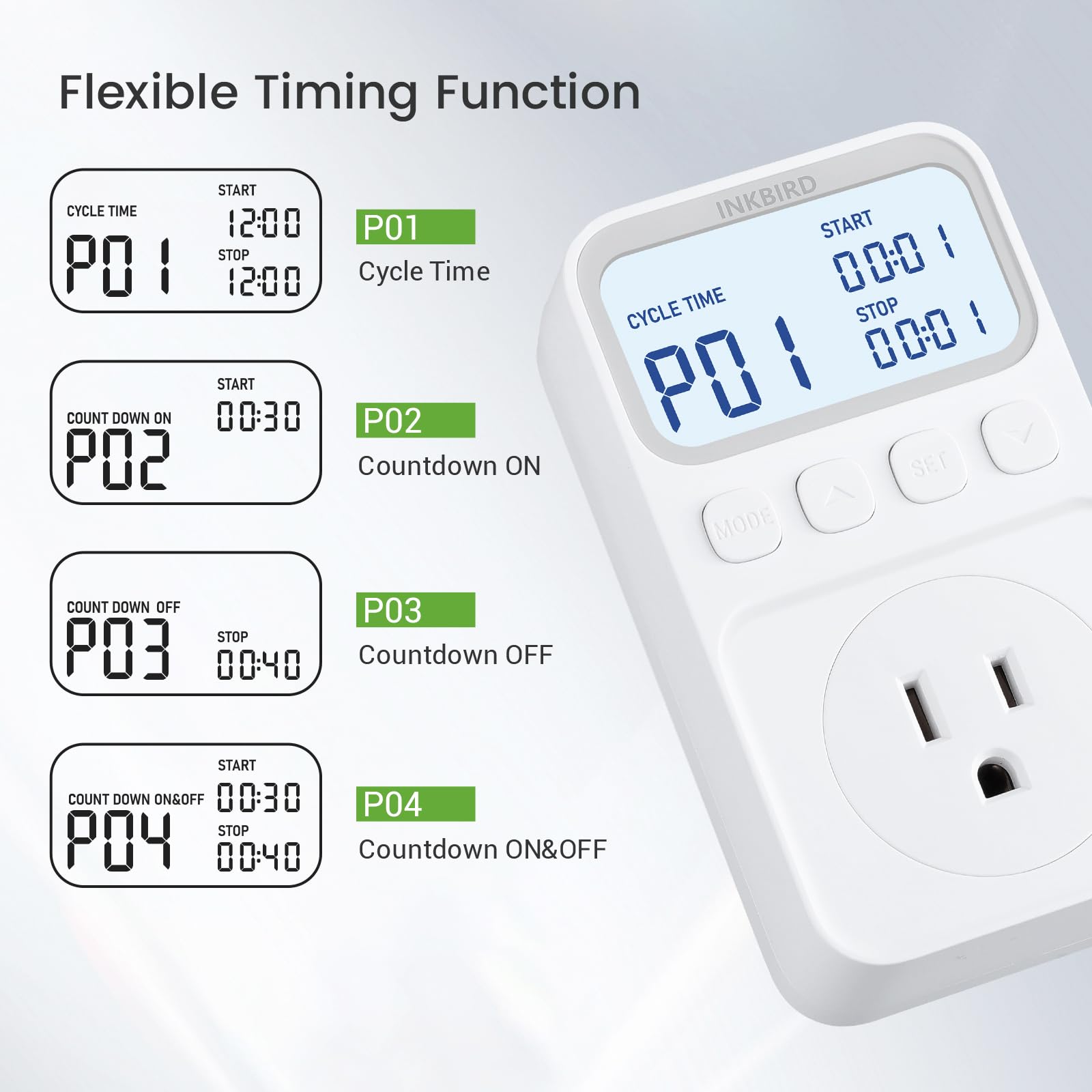 Inkbird cooling mode illustration showing automatic switching