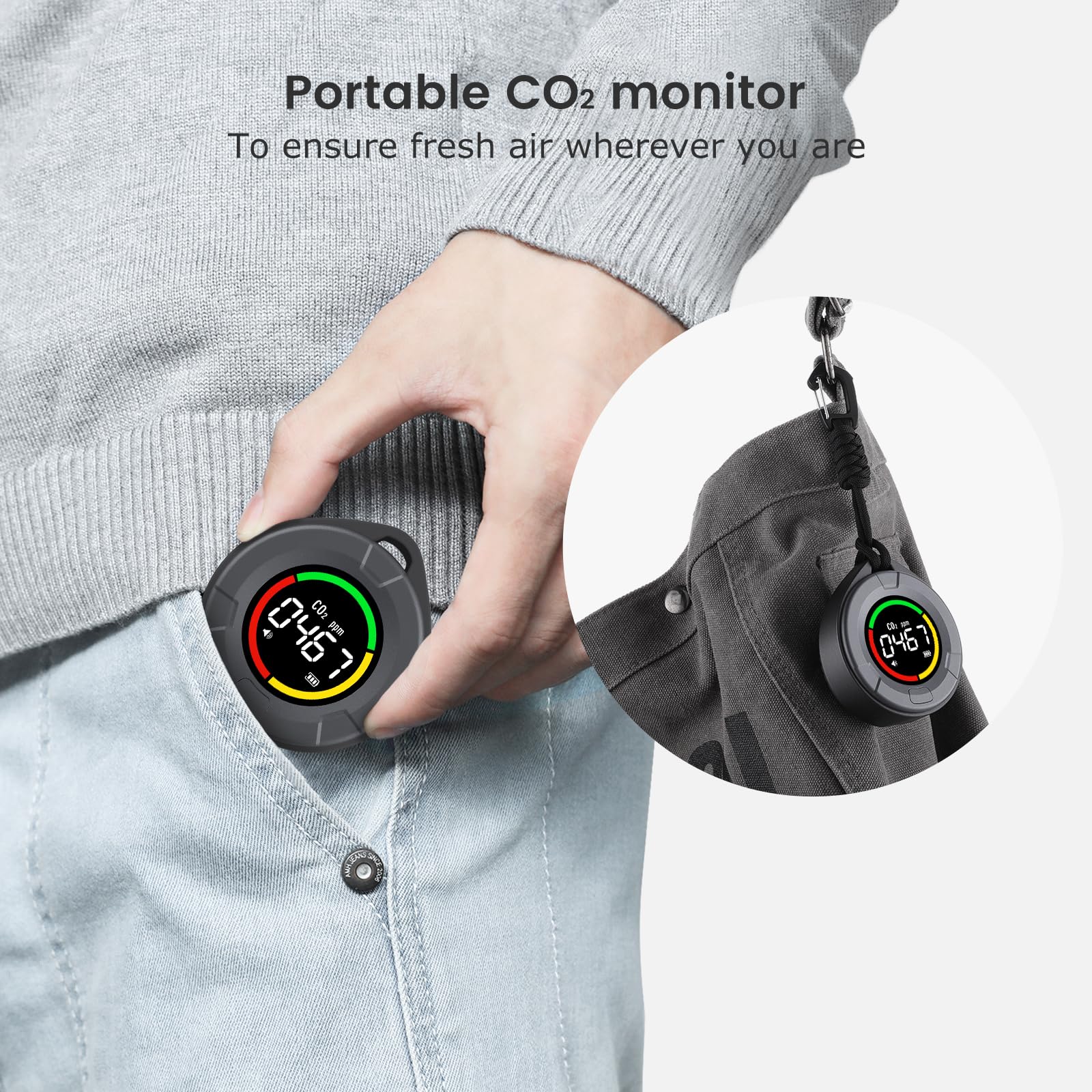 INKBIRDPLUS PTH-10C three-color indicators provide at-a-glance readings for simple assessments