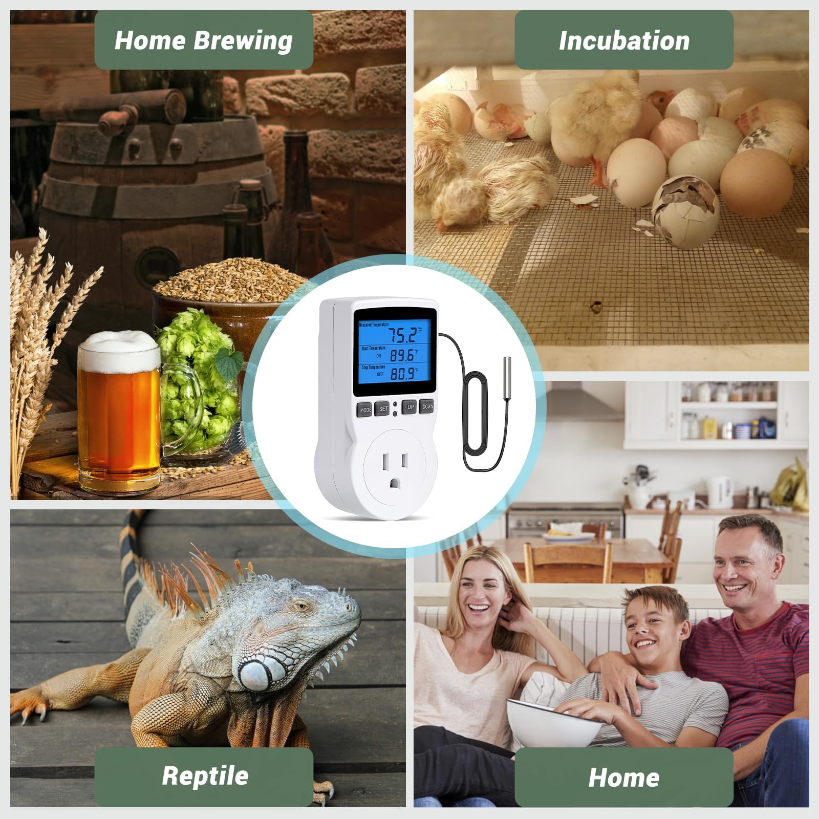 INKBIRDPLUS memory and calibration features preserve accurate settings over time.