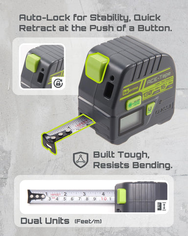 Inkerma belt clip design keeps the tool handy on a belt