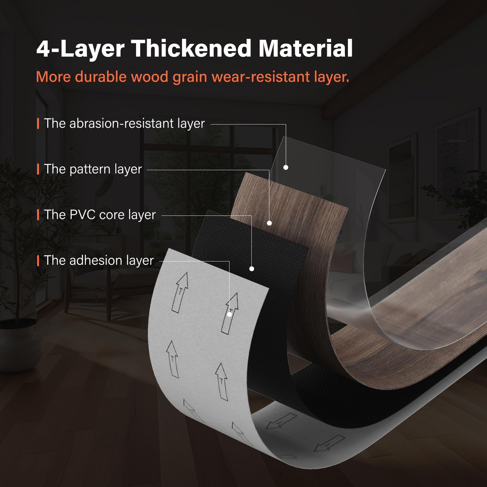 INMOZATA ideal RV or camper flooring for portable homes.
