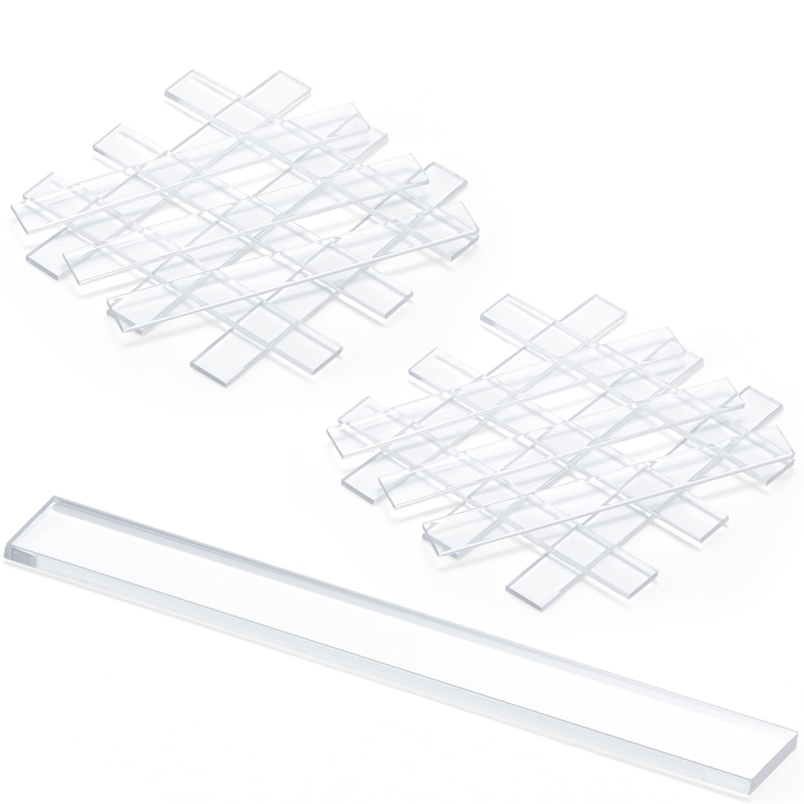 Innconee clear setting blocks pack for easy glass installations