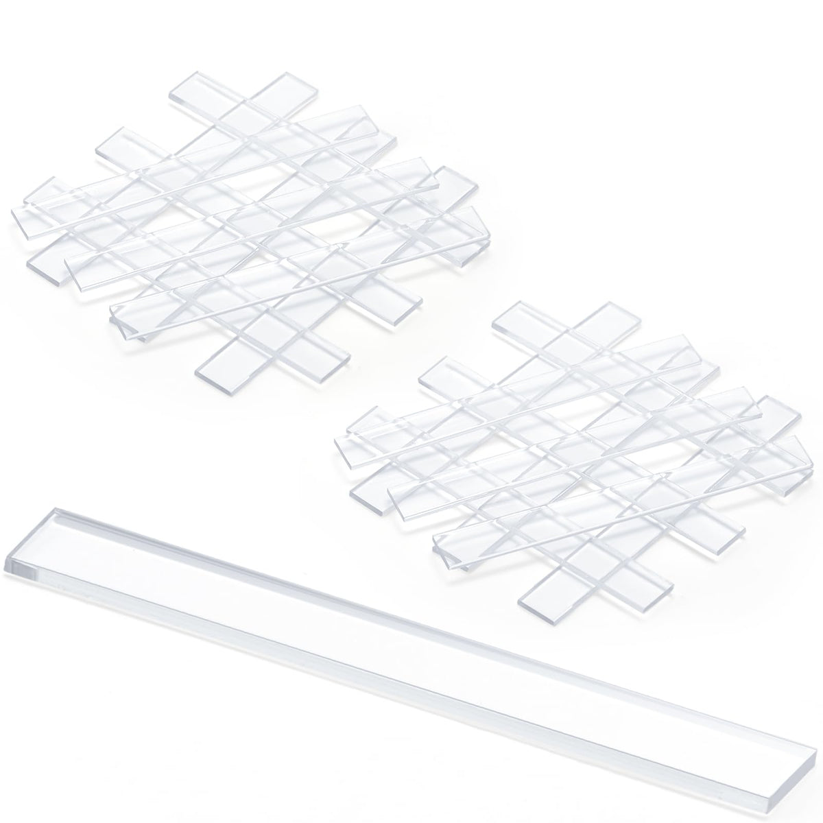 Innconee clear setting blocks pack for easy glass installations
