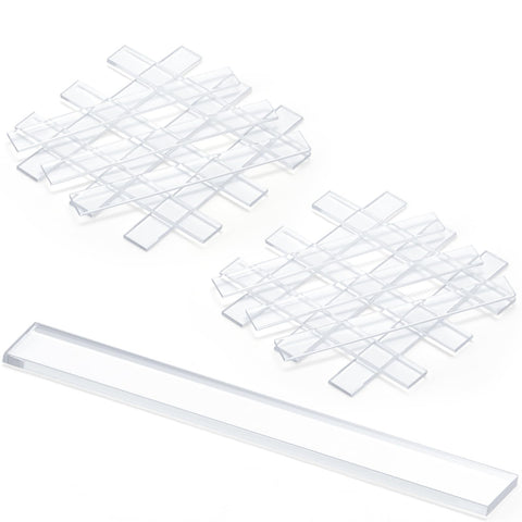 Innconee clear setting blocks pack for easy glass installations