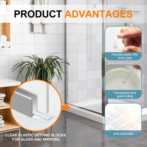 Innconee UV-resistant clear plastic blocks maintain clarity
