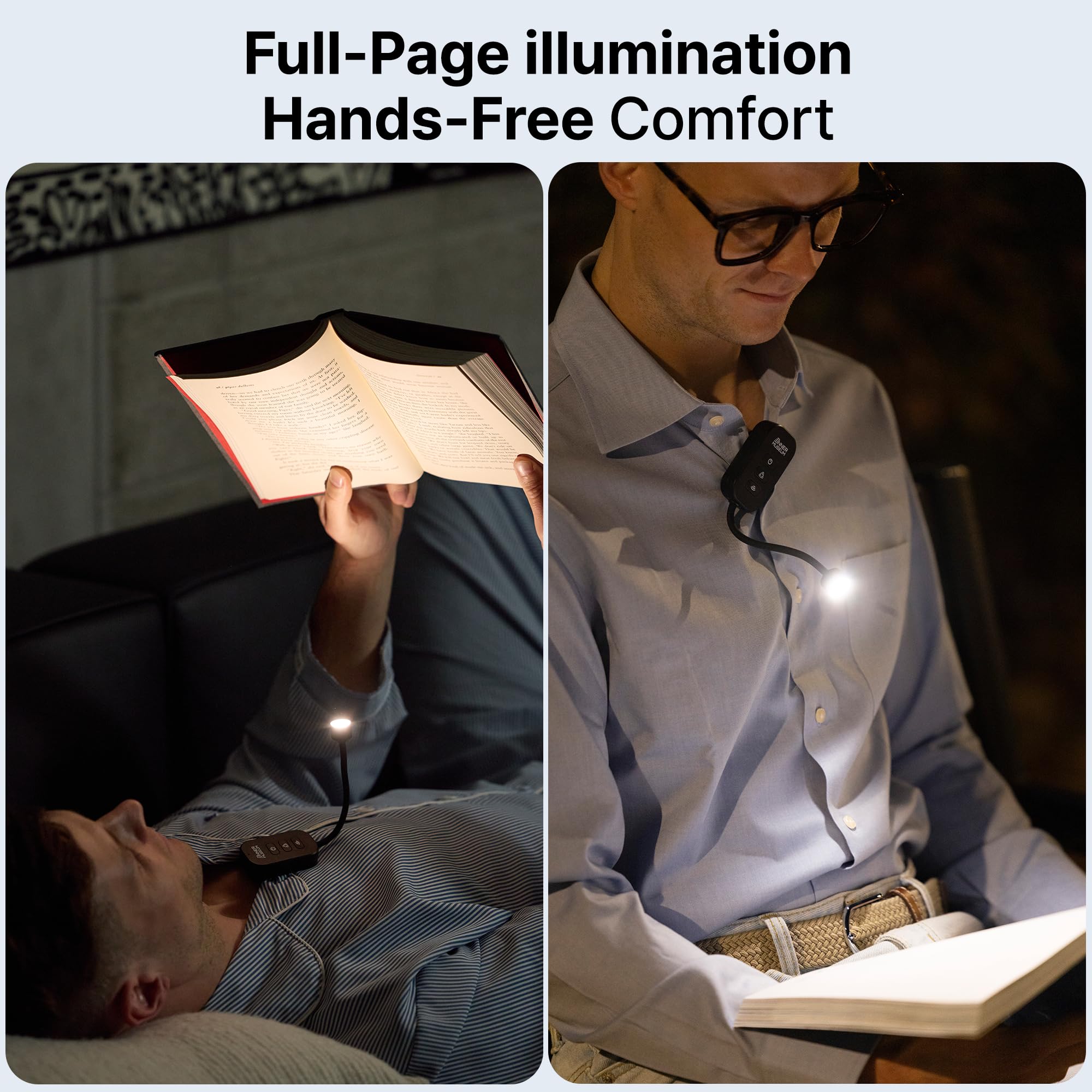 Inner Museum 360-degree neck lets you aim light precisely.