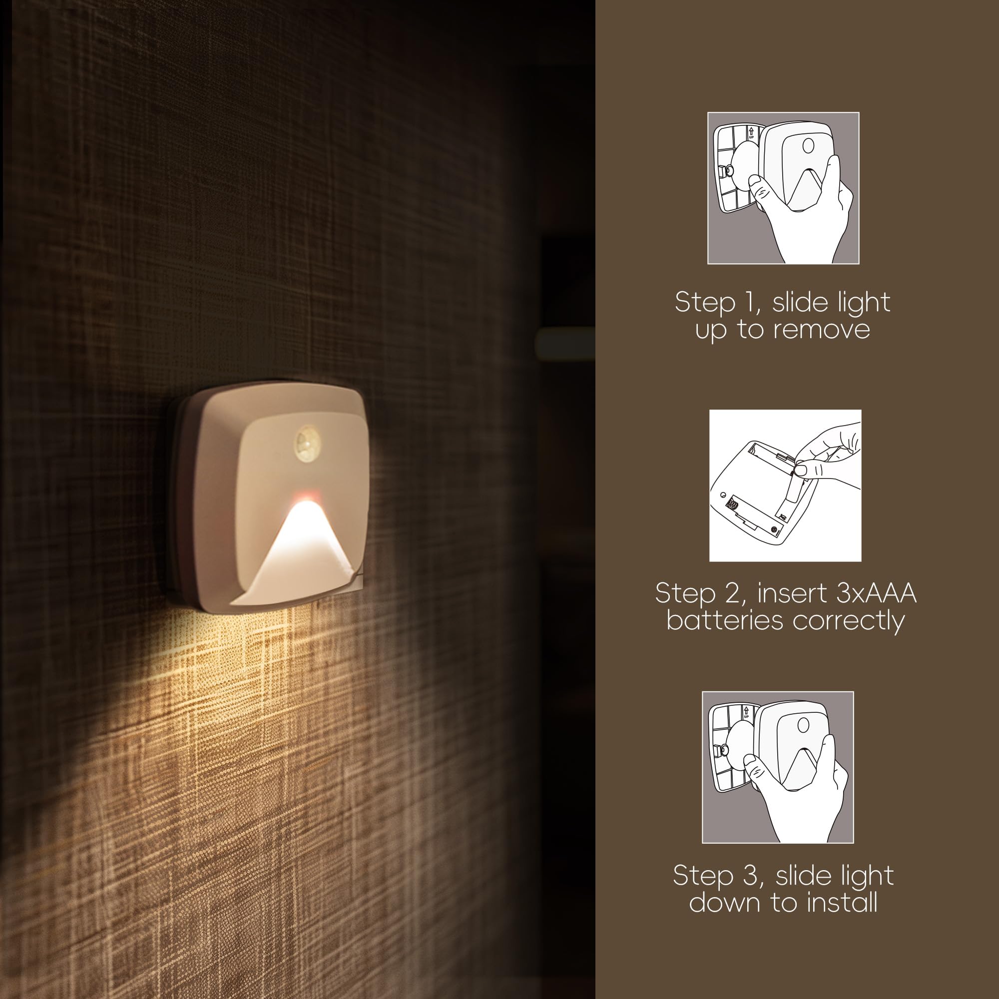 Innofox ideal for closet lighting and hallway corridors.
