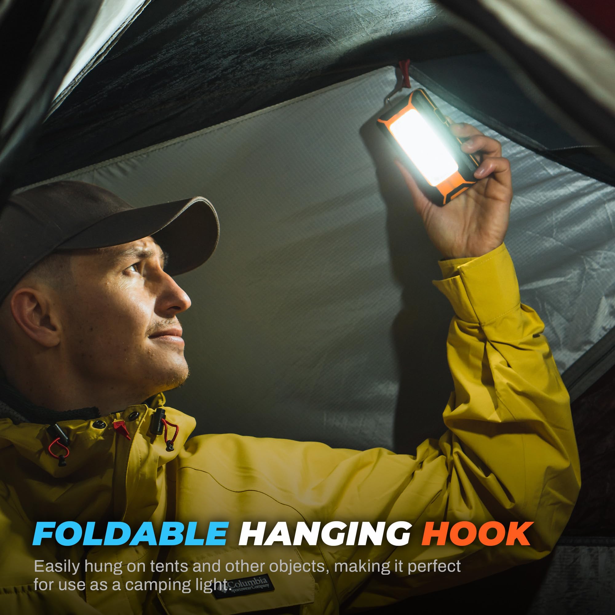 InnoFox USB charging feature powers smartphones on the go.