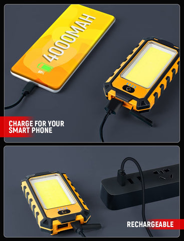 Innofox portable, lightweight light with hook for versatile setups.