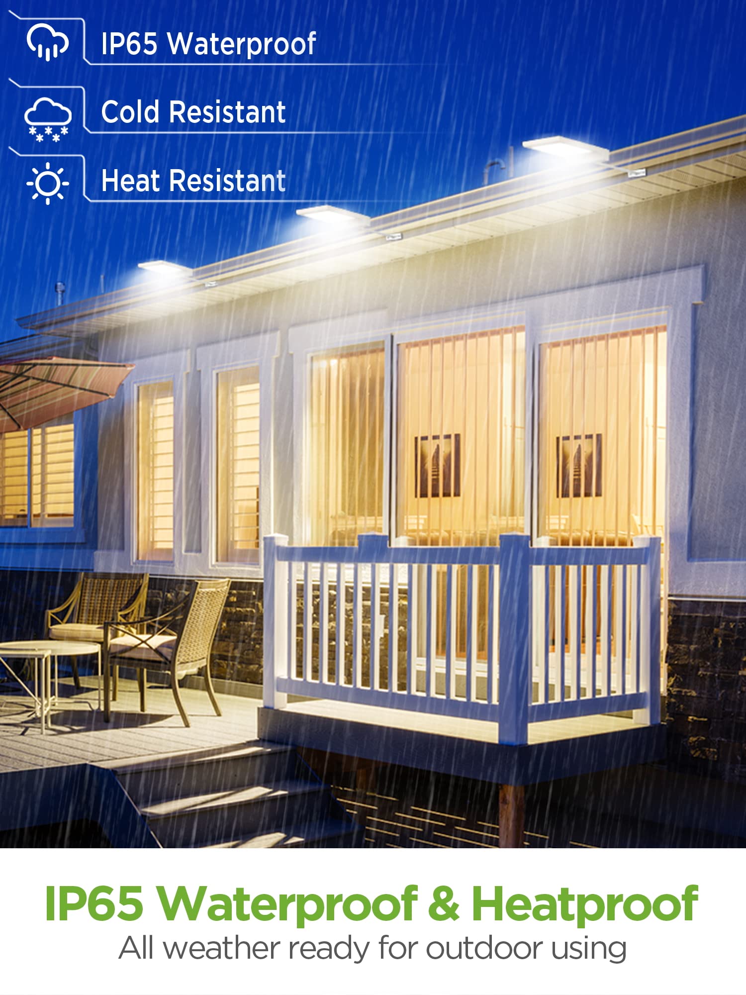 InnoGear motion sensor detects activity up to 16.4 feet for safety.