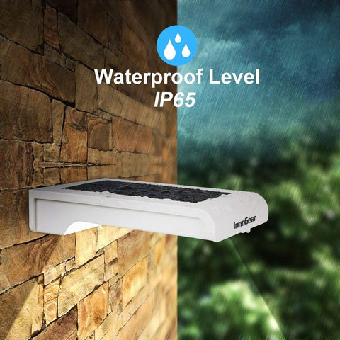 InnoGear pack of four lights covers multiple outdoor areas.