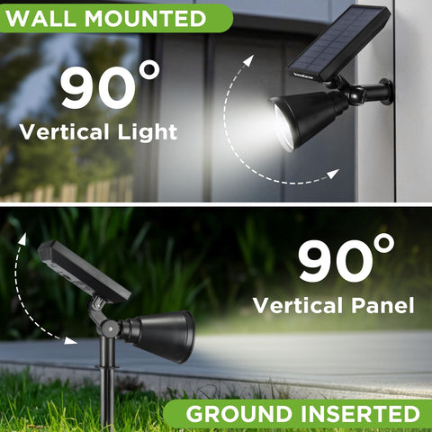 InnoGear weatherproof outdoor solar light designed for rain and sun