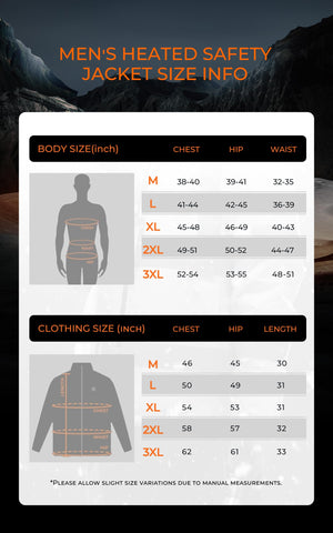 INNOWARM high-visibility safety coat supports roadside and night safety