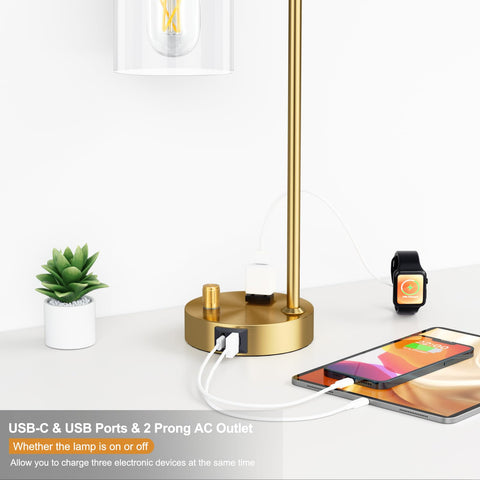Dimmer knob on Innqoo lamp enabling smooth brightness adjustment for reading