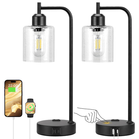 Innqoo included LED bulbs offering flicker-free, comfortable illumination.